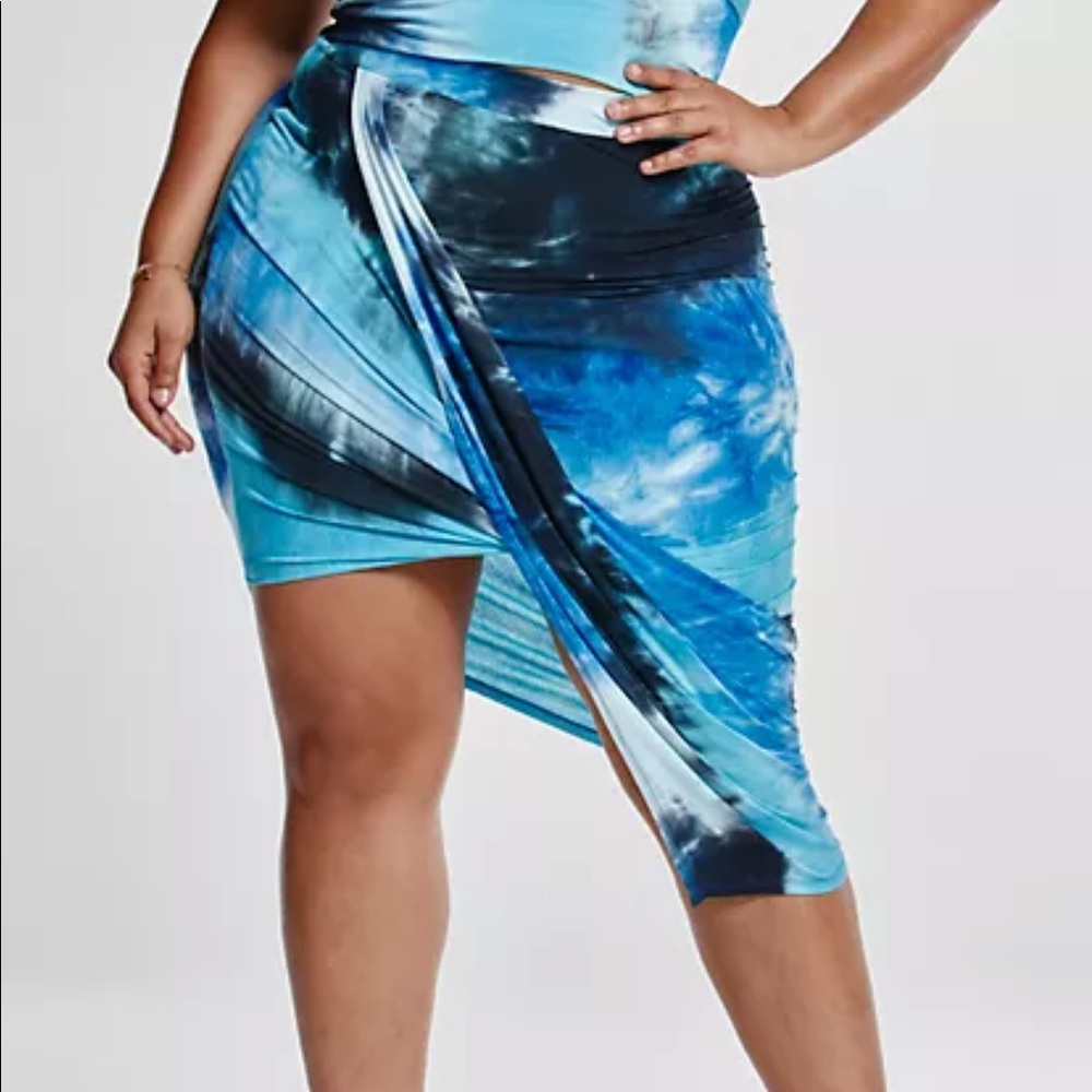 Waverly Tie Dye Wrap Skirt